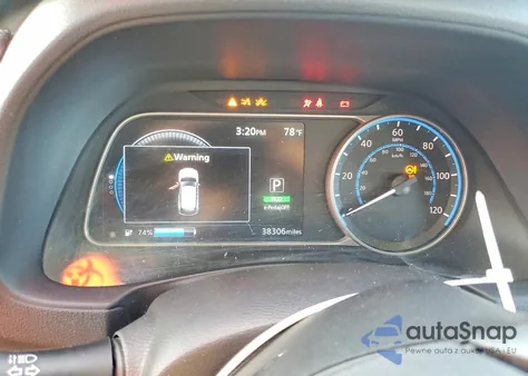 2020 Nissan Leaf Sv from USA, damaged, VIN 1N4AZ1CP3LC308894